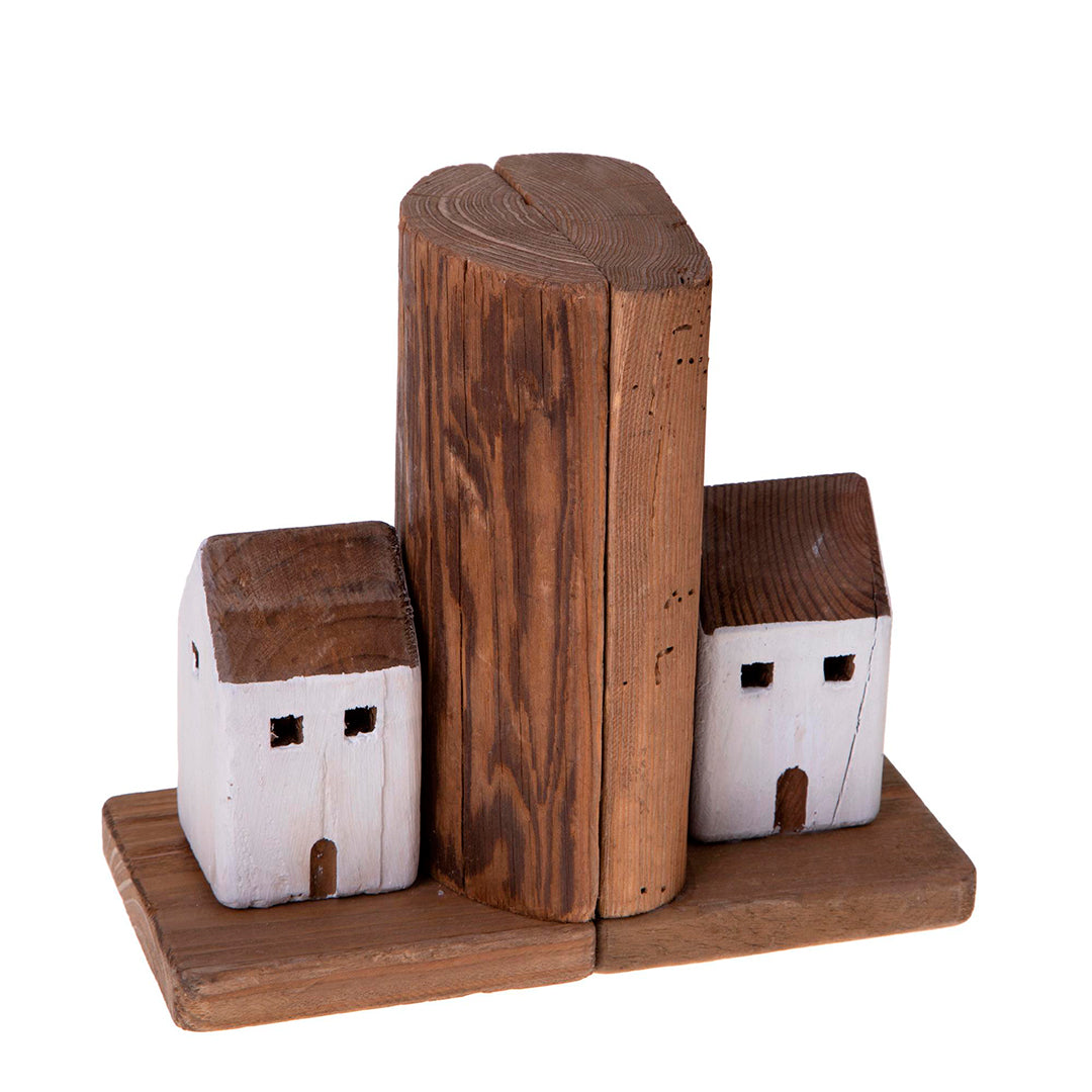 Set 2 reggilibro con cabine • 21 cm