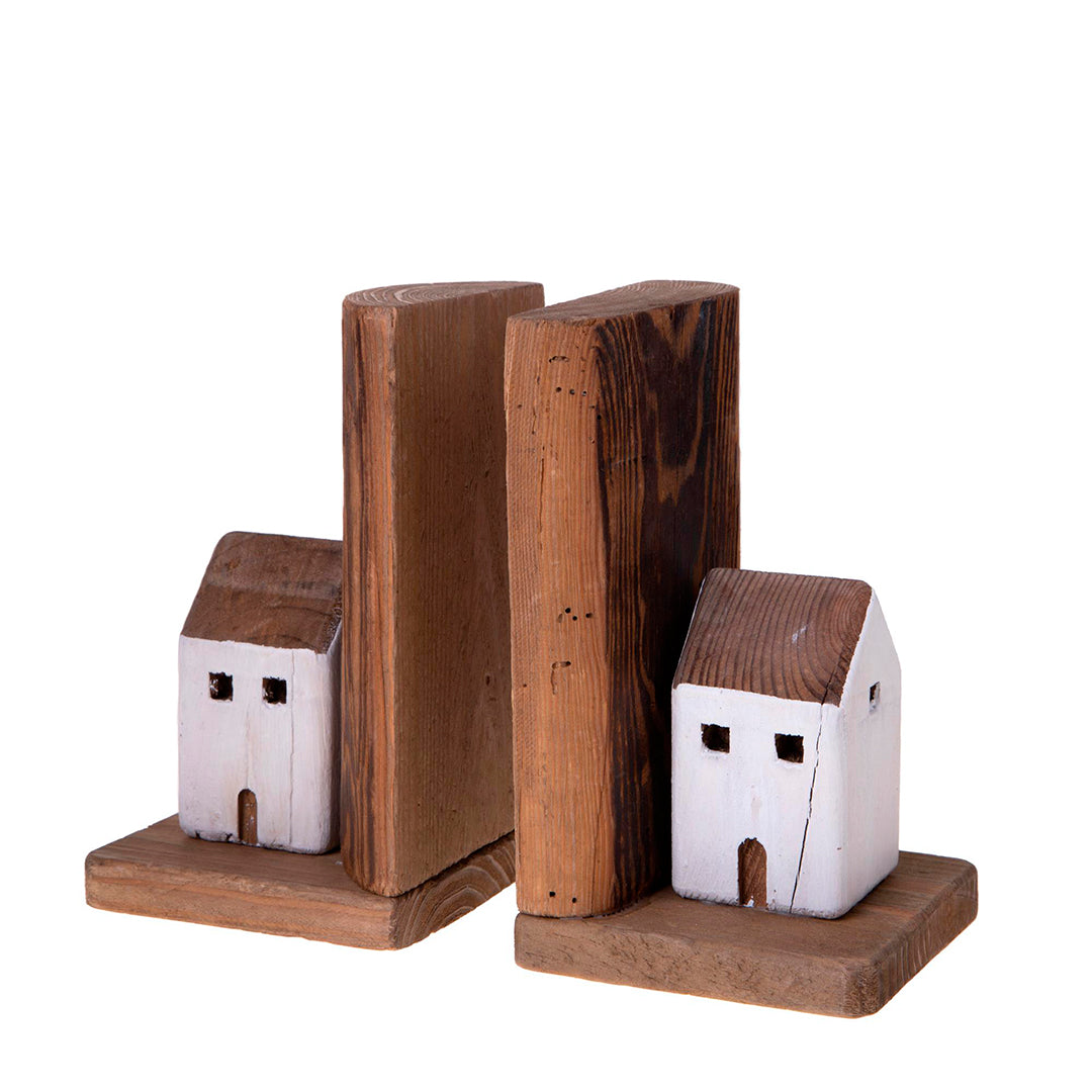 Set 2 reggilibro con cabine • 21 cm