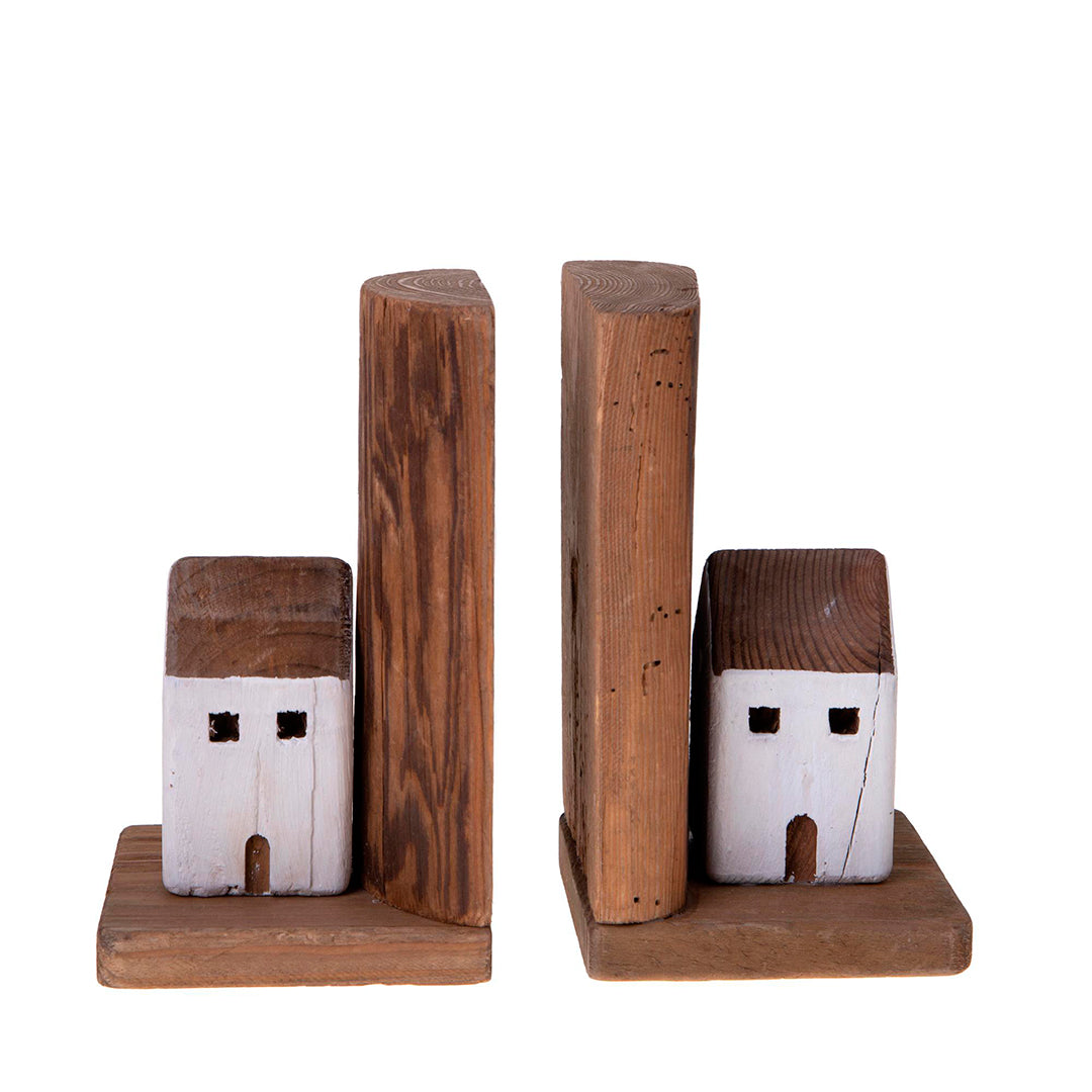 Set 2 reggilibro con cabine • 21 cm