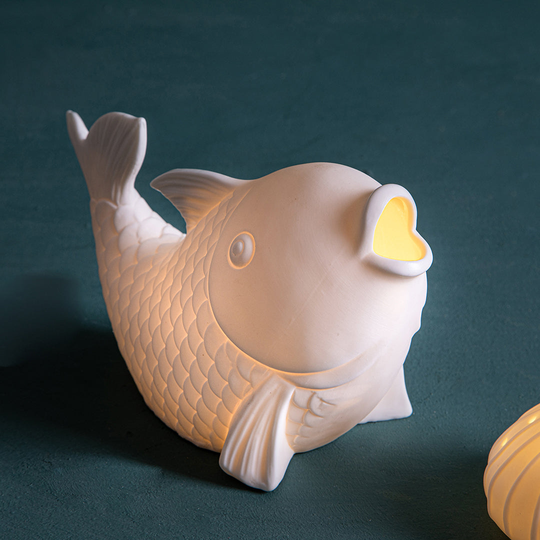 Decorazione marina Pesce Con Luce • 12,2 cm