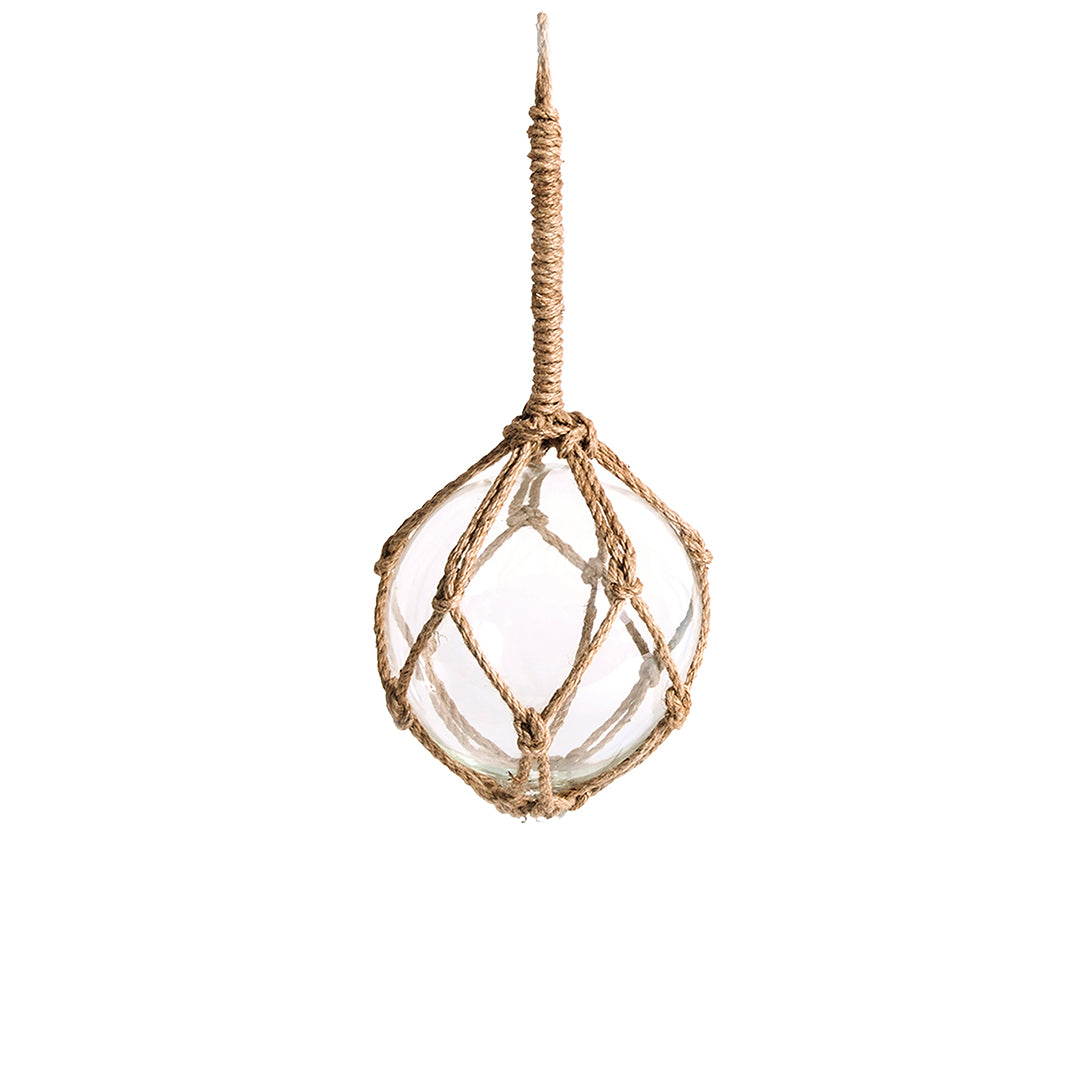 Sfera vetro con corda • 25 cm