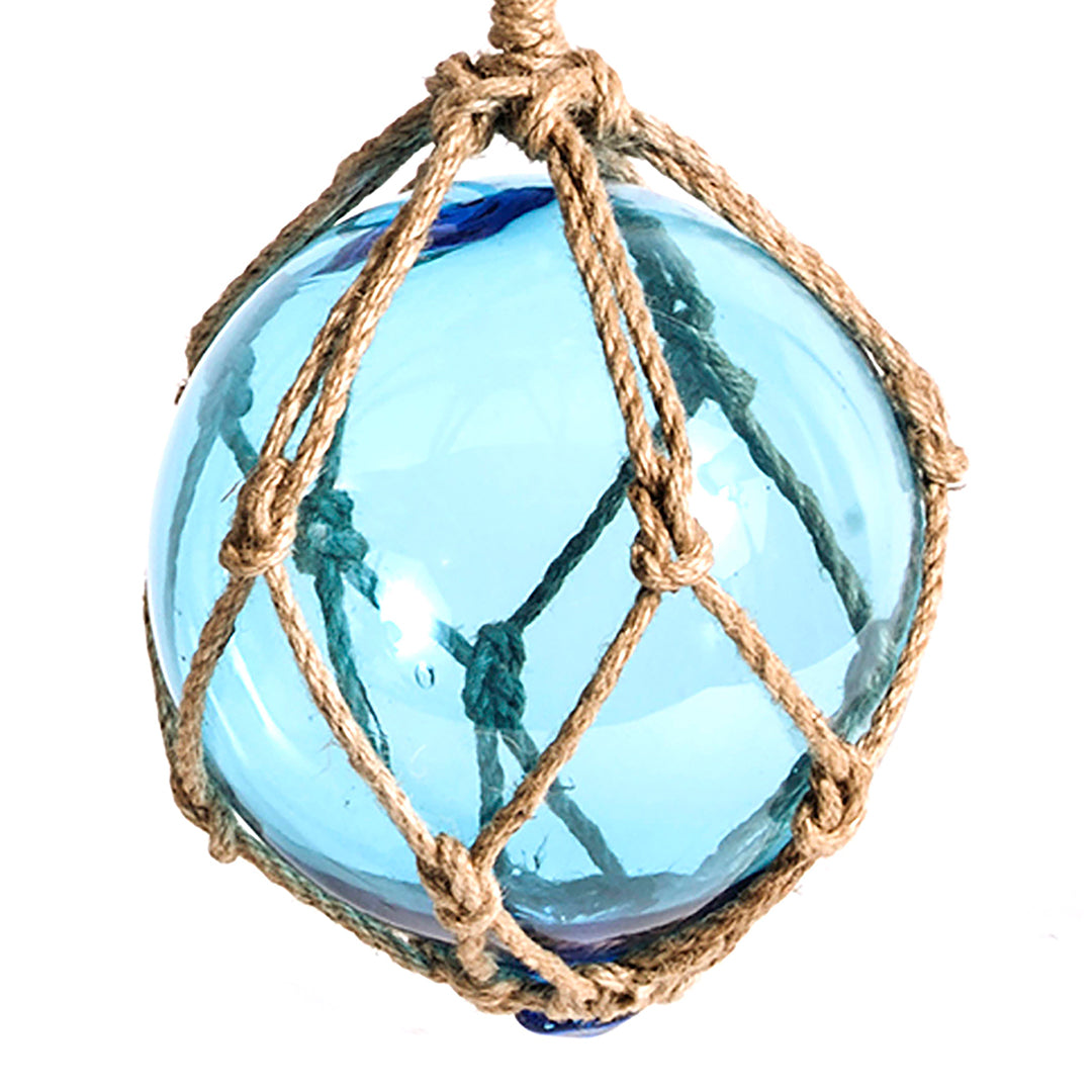 Sfera vetro con corda ass • 20 cm