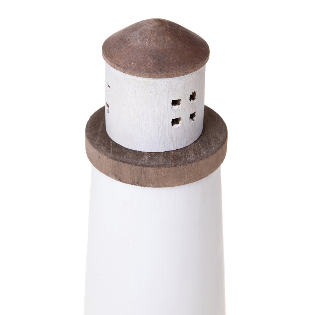 Faro rotondo legno • 33 cm