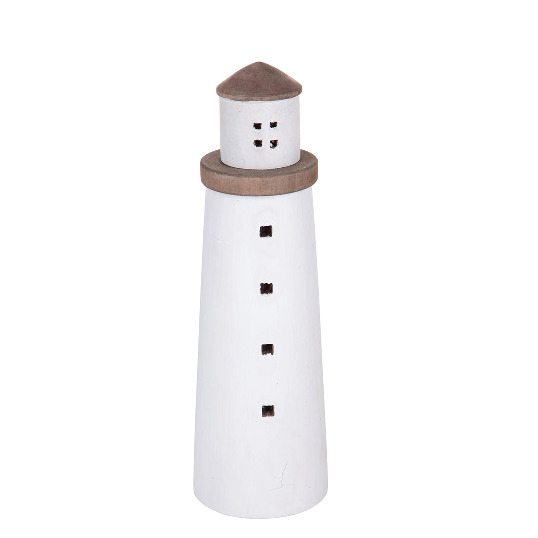 Faro rotondo legno • 33 cm
