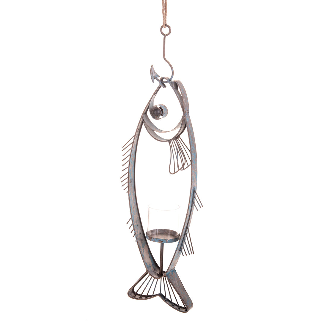 Pesce portacero da appendere • 27 cm