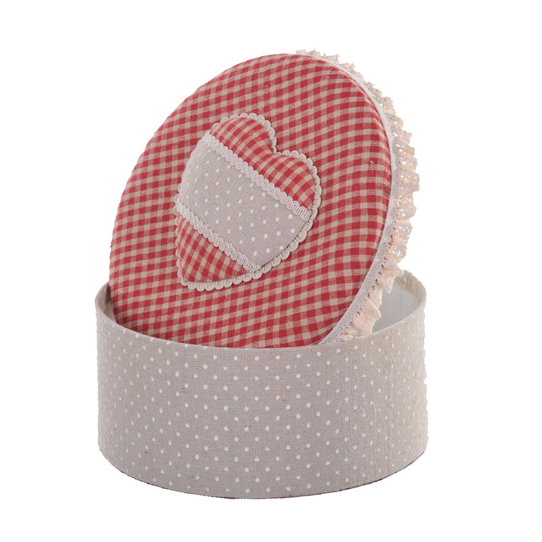 2 Pezzi • Barattolo con cuore misure • 89 cm