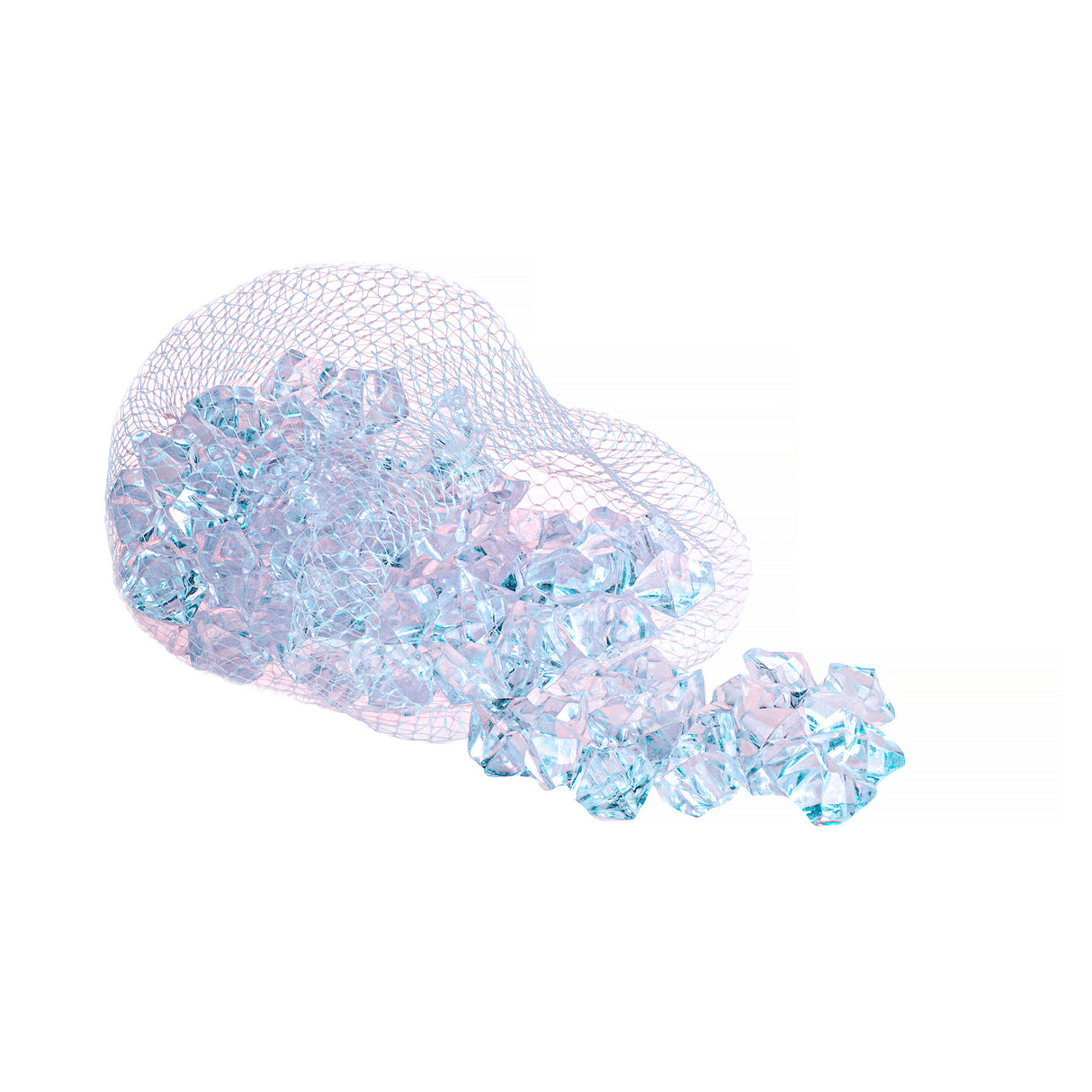 4 Pezzi • Ghiacci grandi • 2 cm