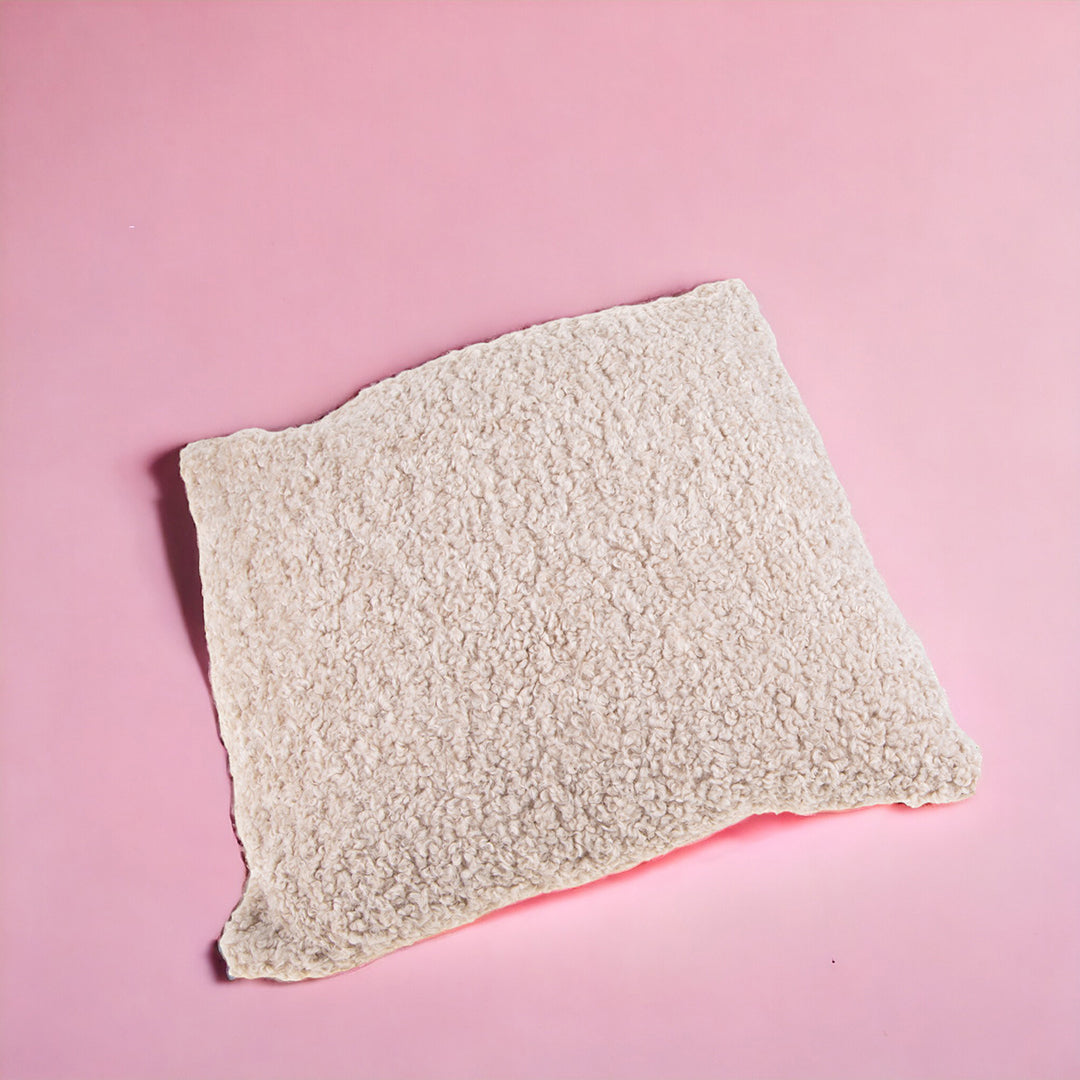 Cuscino con pelo sintetico • 45 cm