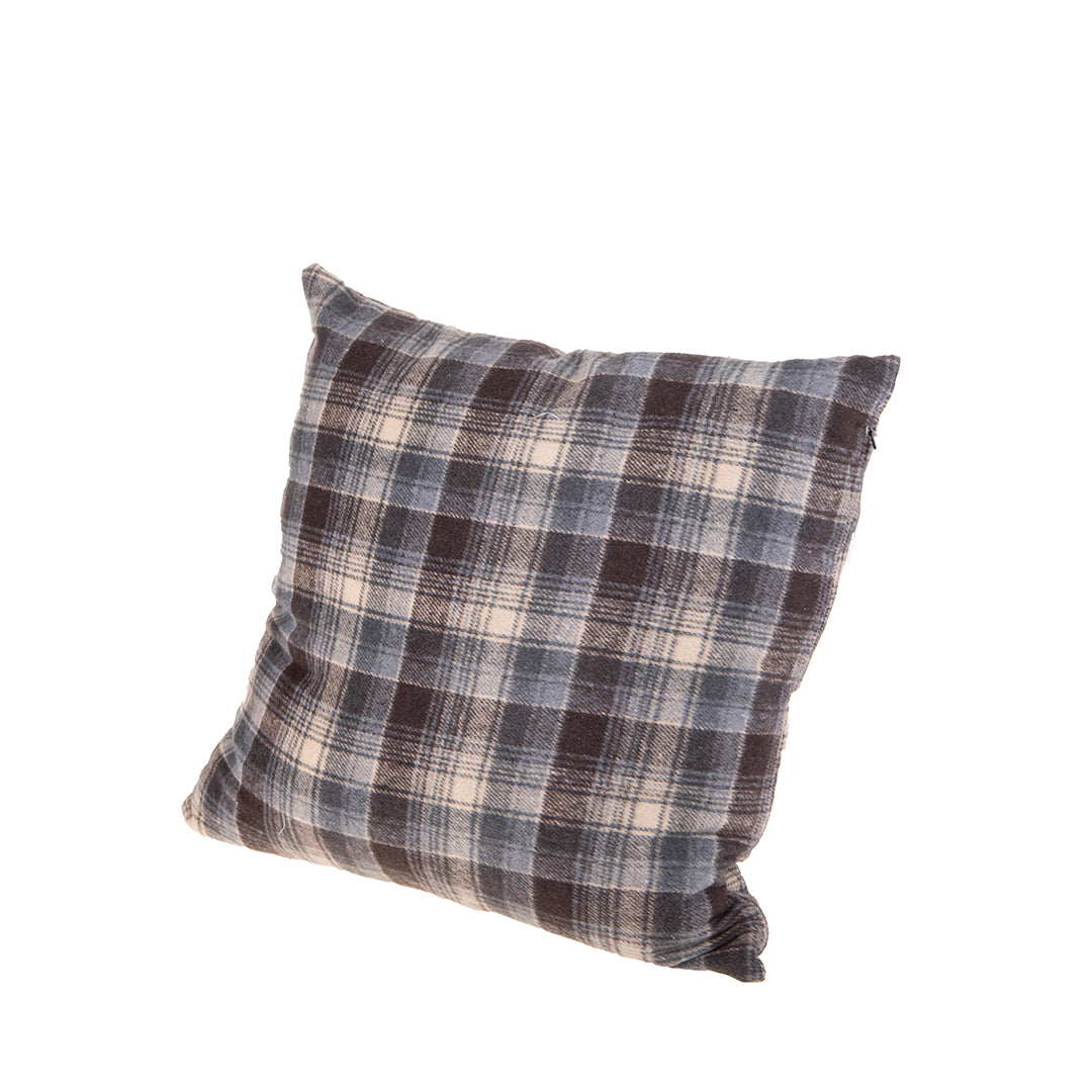 Cuscino tessuto tartan • 45x45 cm