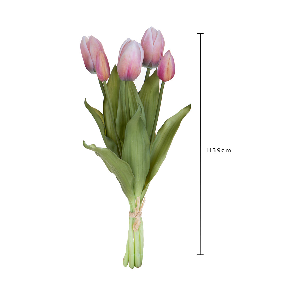 Tulipano per 5 fiori • 39 cm