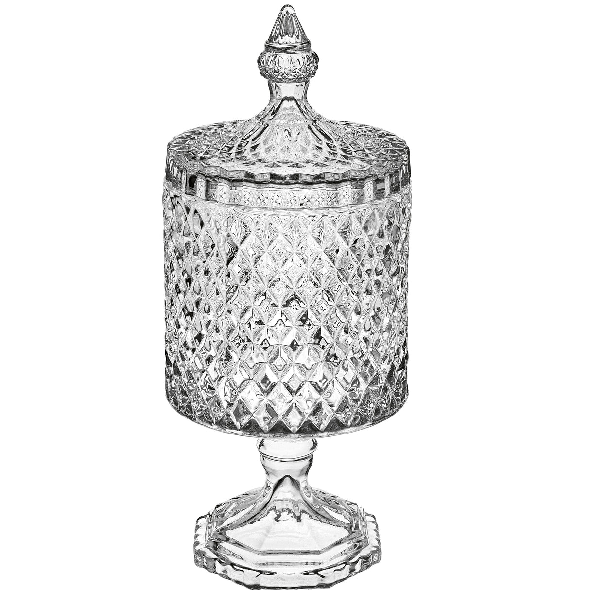 2 Pezzi • Alzata contenitore con coperchio • 20 cm