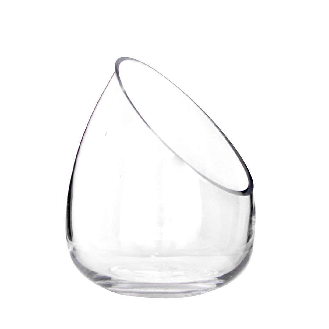 3 Pezzi • Vaso aperto obliquo • 12 cm