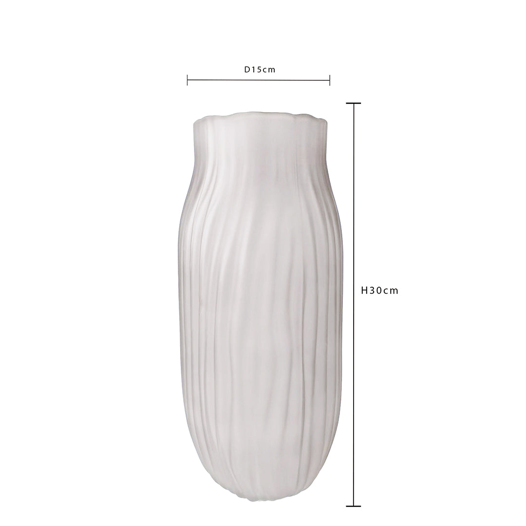 Vaso rigato • 30 cm