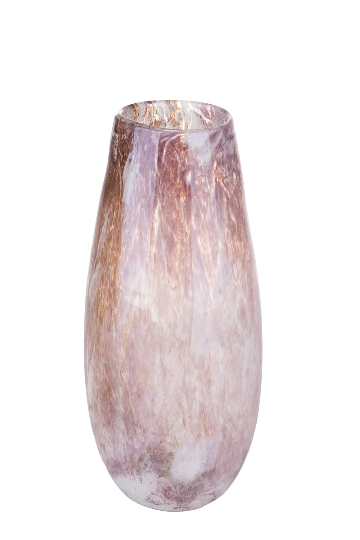 Vaso bicolor alto • 42 cm