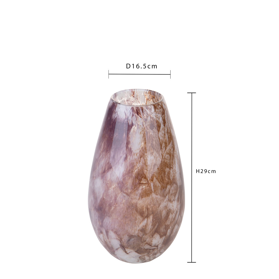 Vaso bicolor medio • 29 cm