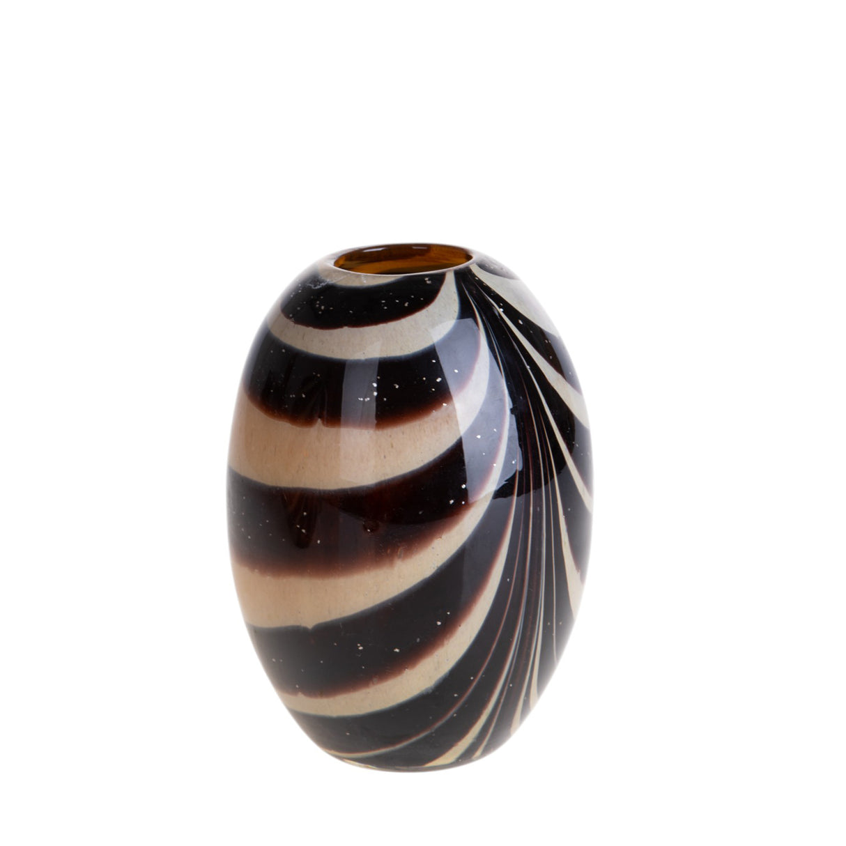 Vaso effetto righe • 21,5 cm