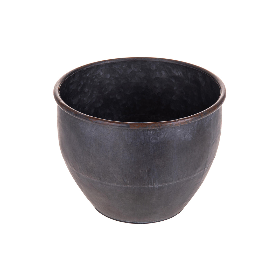 Cachepot metallo • 18 cm