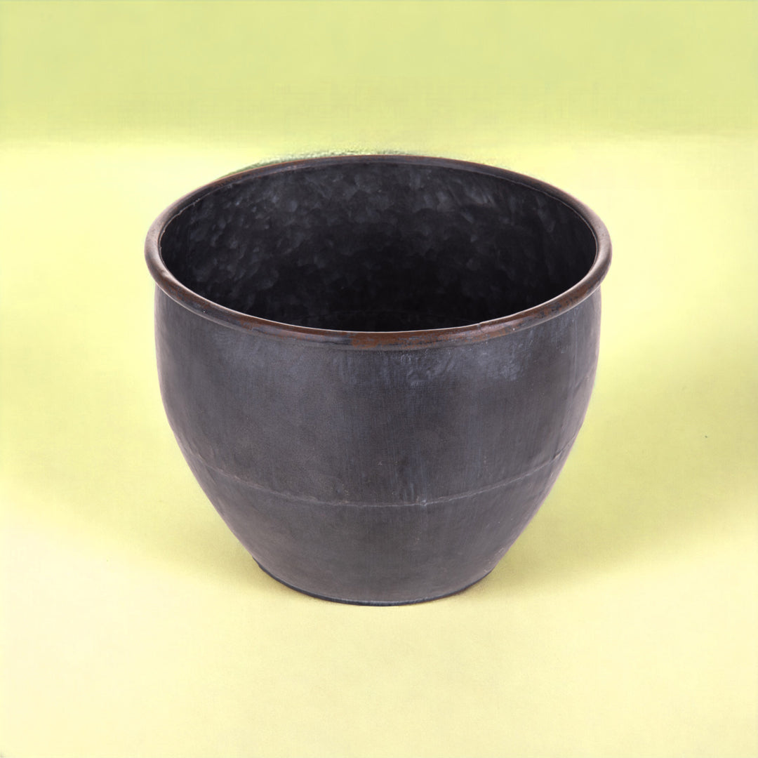 Cachepot metallo • 18 cm