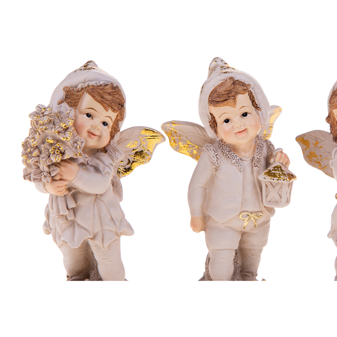 Set 4 fatine di natale • 11,5 cm