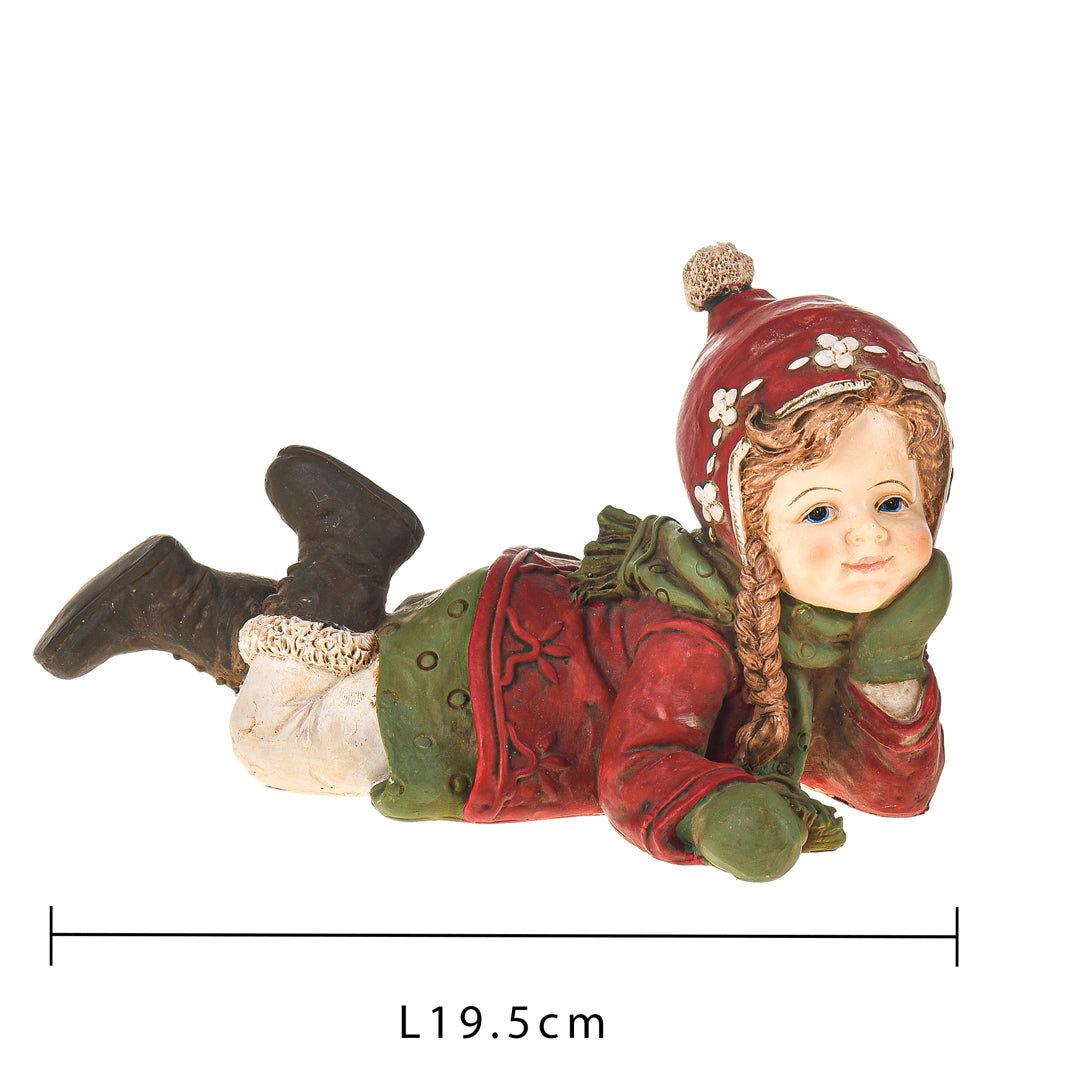 Bambina seduta • H 8,3 cm