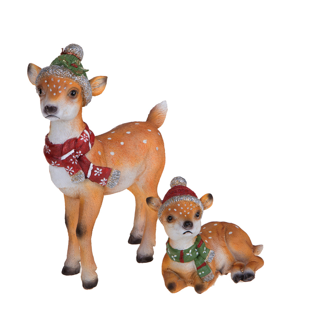 bambi natalizi • H 27,5 cm