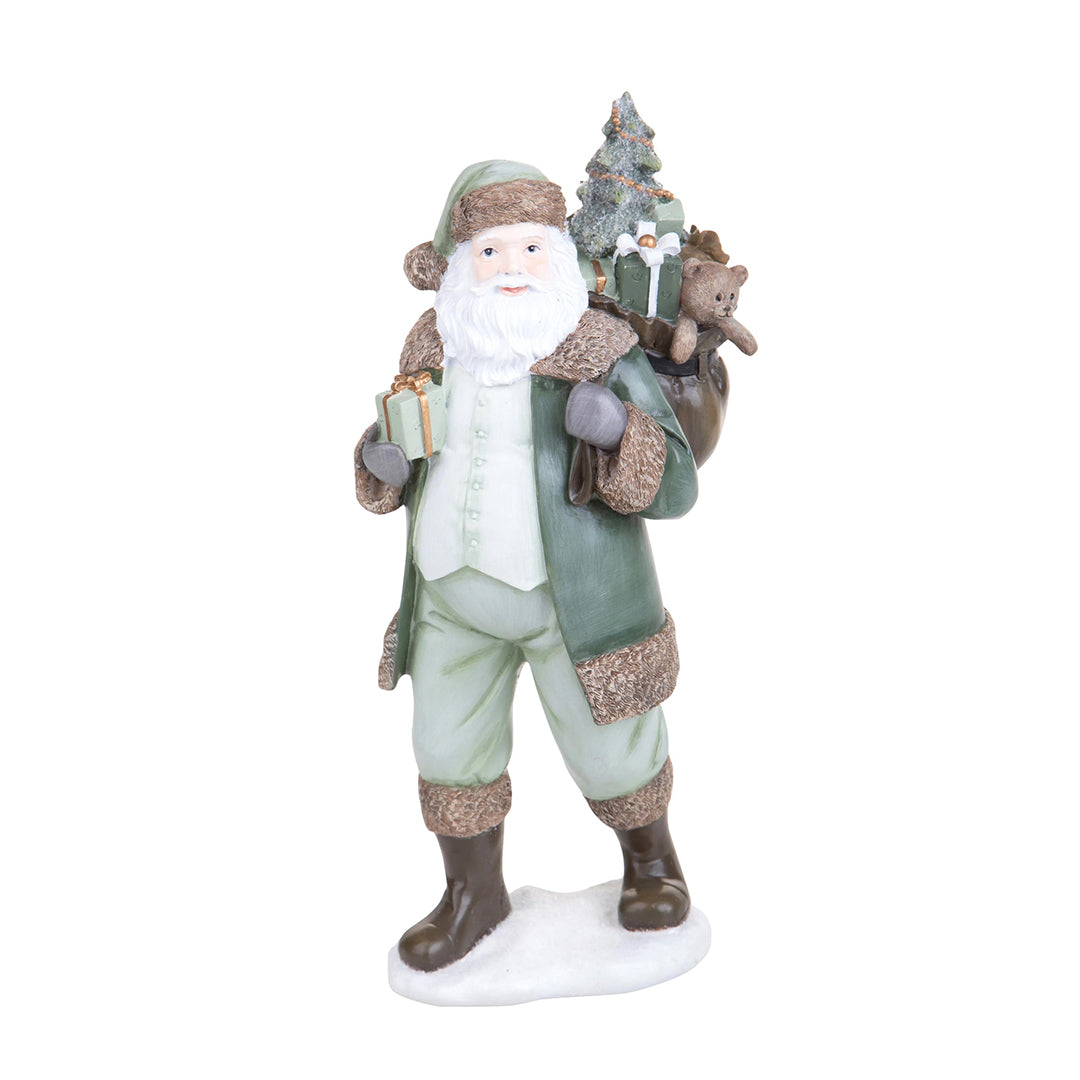 Babbo natale con sacco • 37 cm