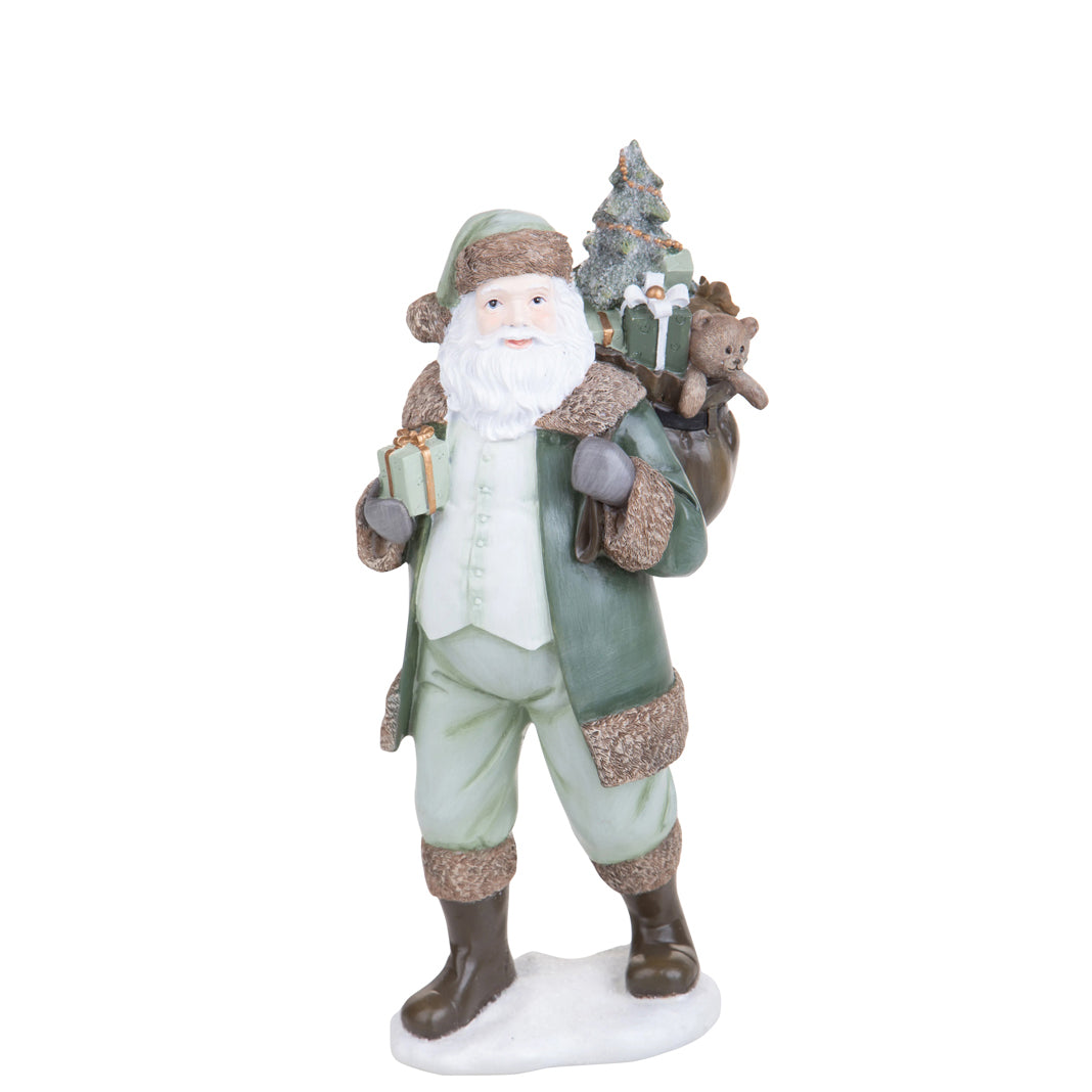 Babbo natale con sacco • H 37 cm