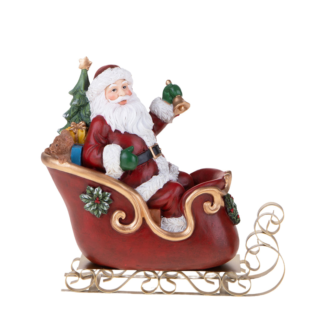 Babbo Natale su Slitta • 23,5 cm