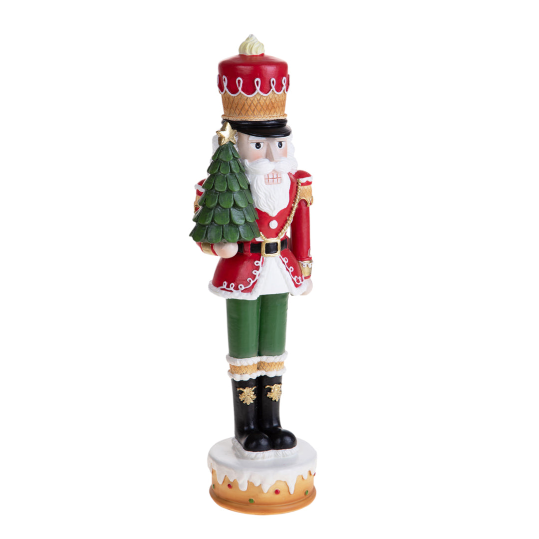 Schiaccianoci conAlbero natale • H 33 cm