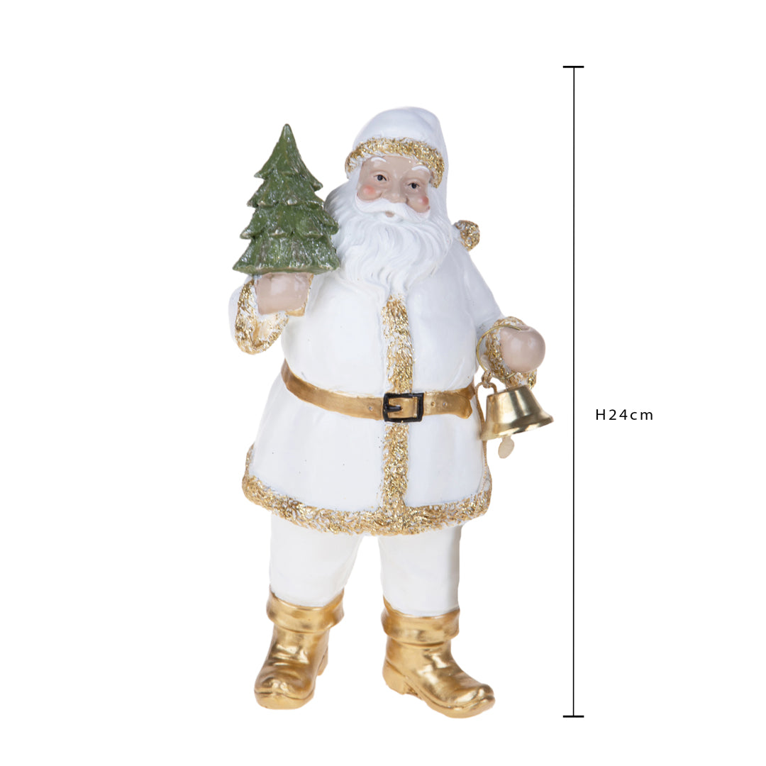 Babbo Natale con Albero • 24 cm