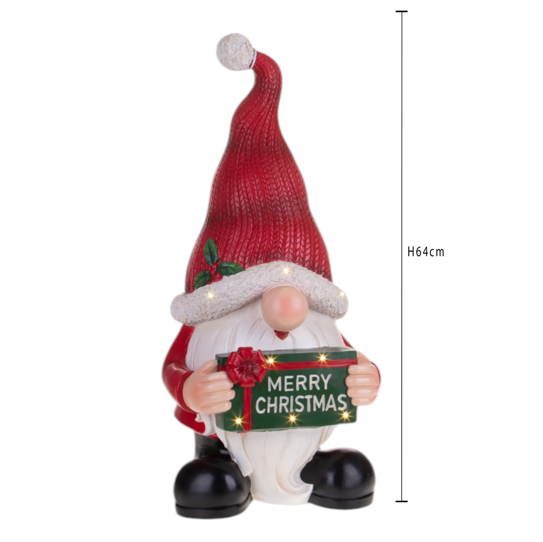 Babbo natale con led • H 64 cm