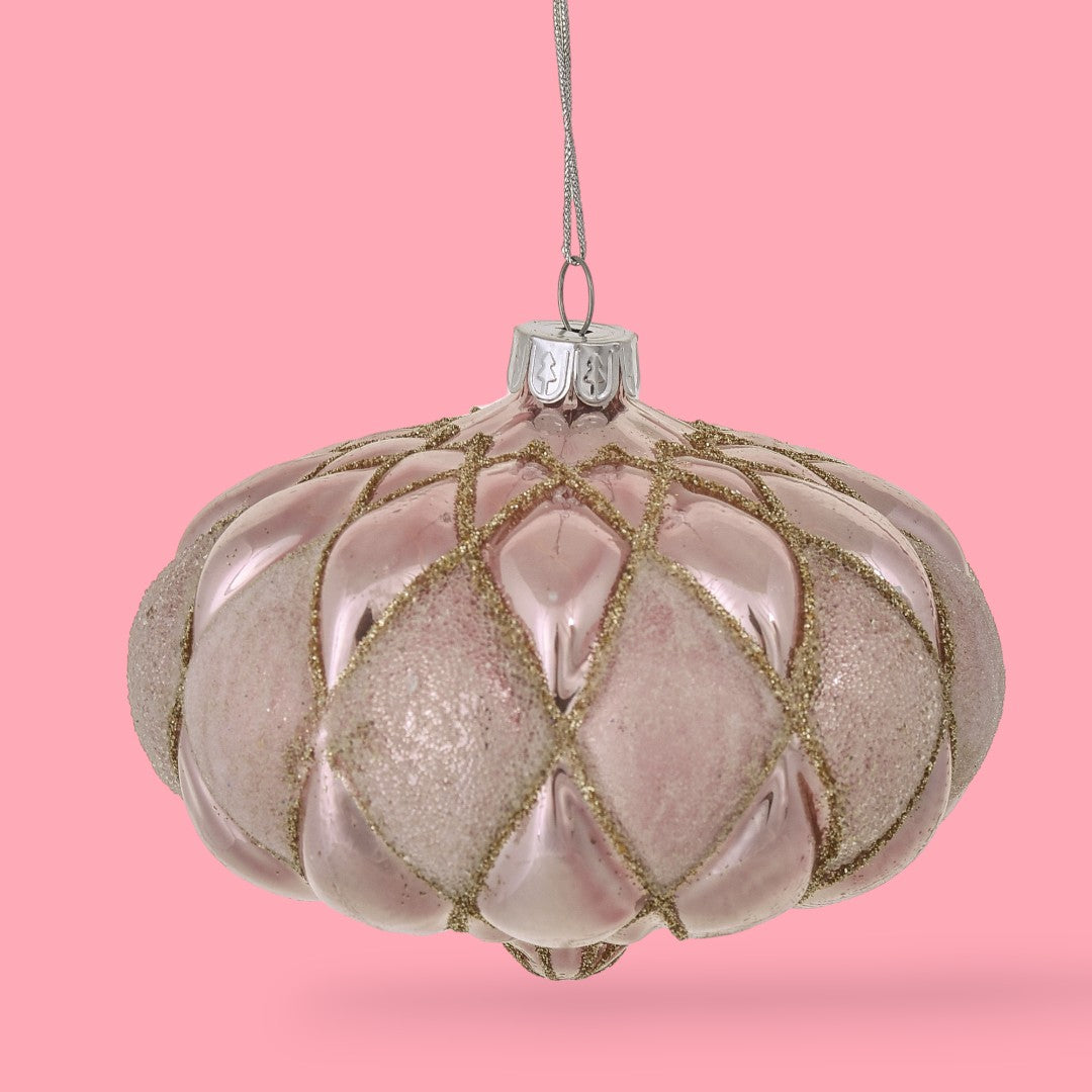 4 Pezzi • Cipolla Piatto con Rombi • 10 cm