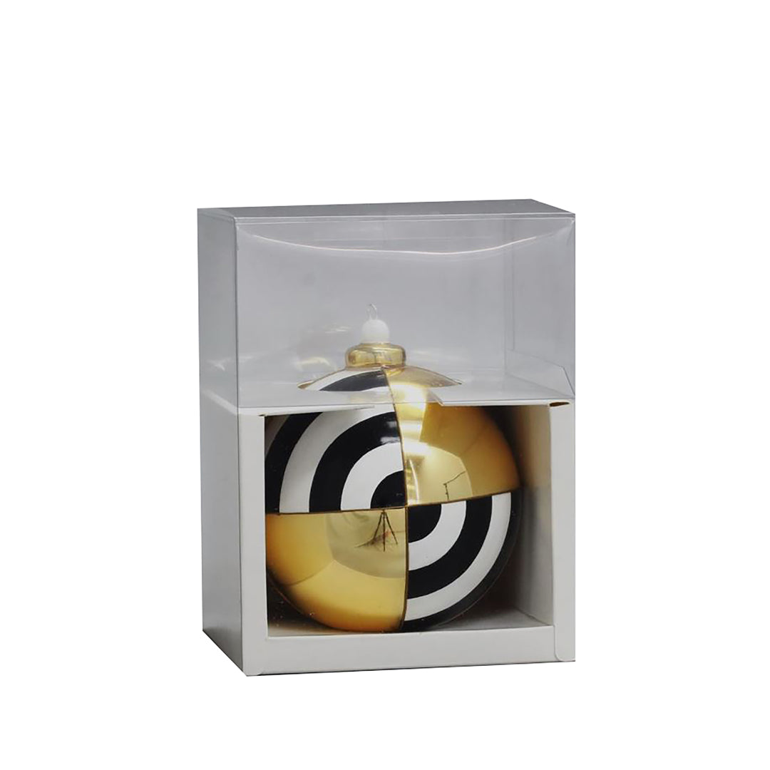 Sfera con decoro • H 11,6 cm