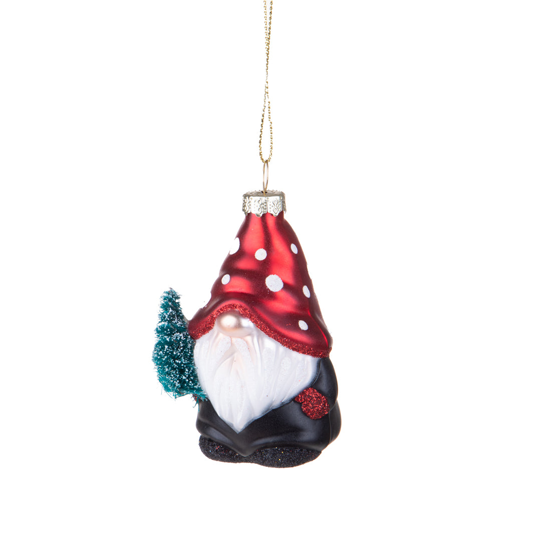 6 Pezzi • Elfo Natale con Albero • 9 cm