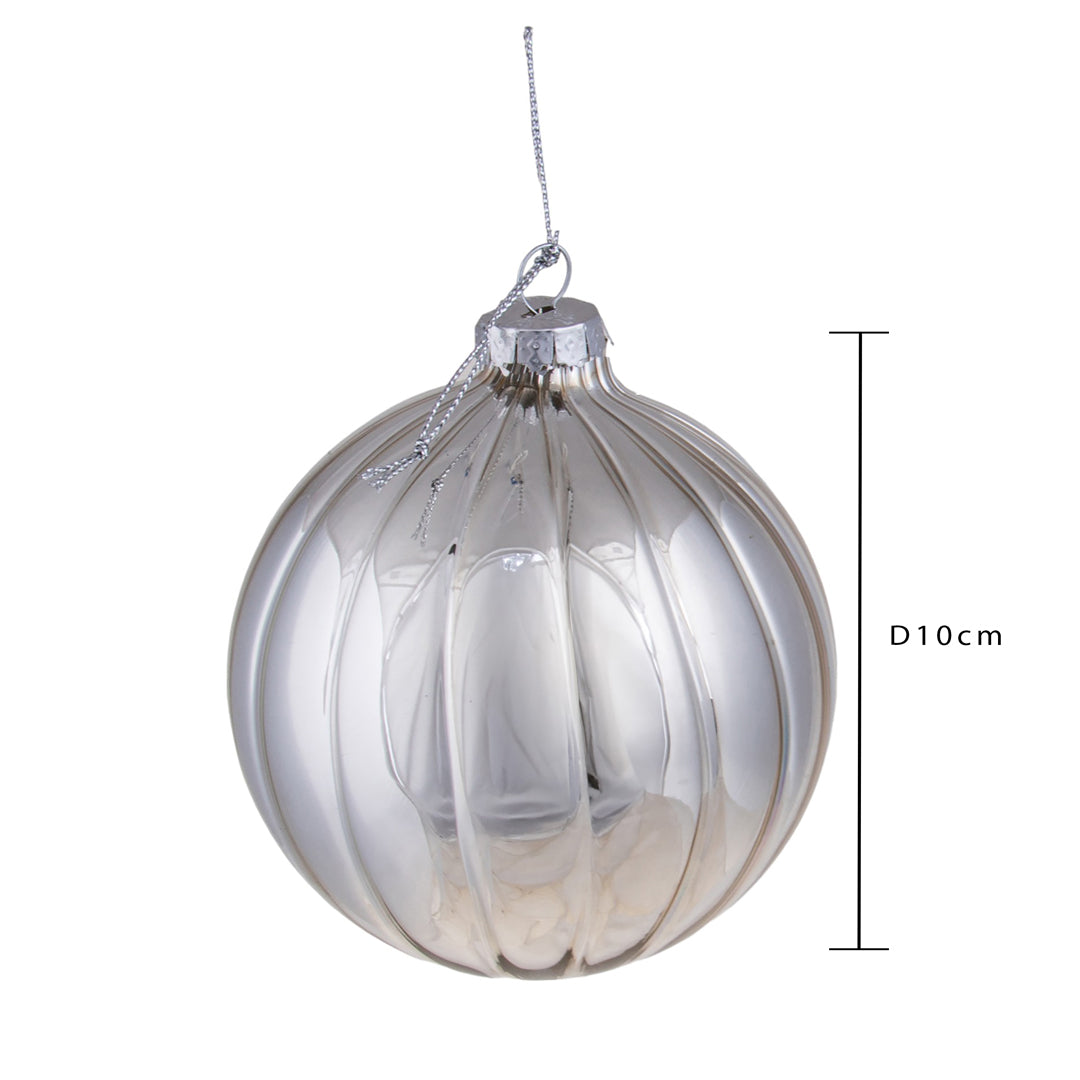 Pezzi 4 • Sfera spicchi • H 10 cm