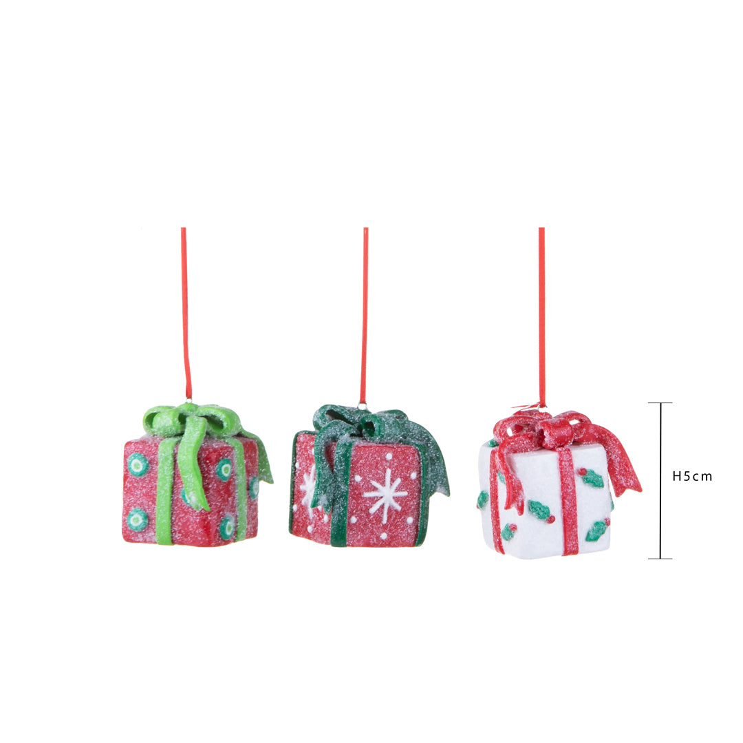 Pezzi 2 • 3 pacco dono • H 5 cm