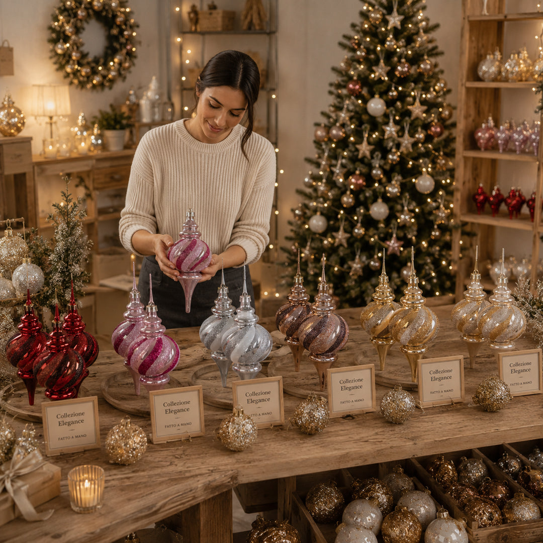 Finale con glitter • H 26,5 cm
