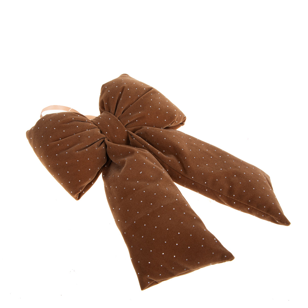 Pezzi 3 • Fiocco con diamanti • H 7 cm