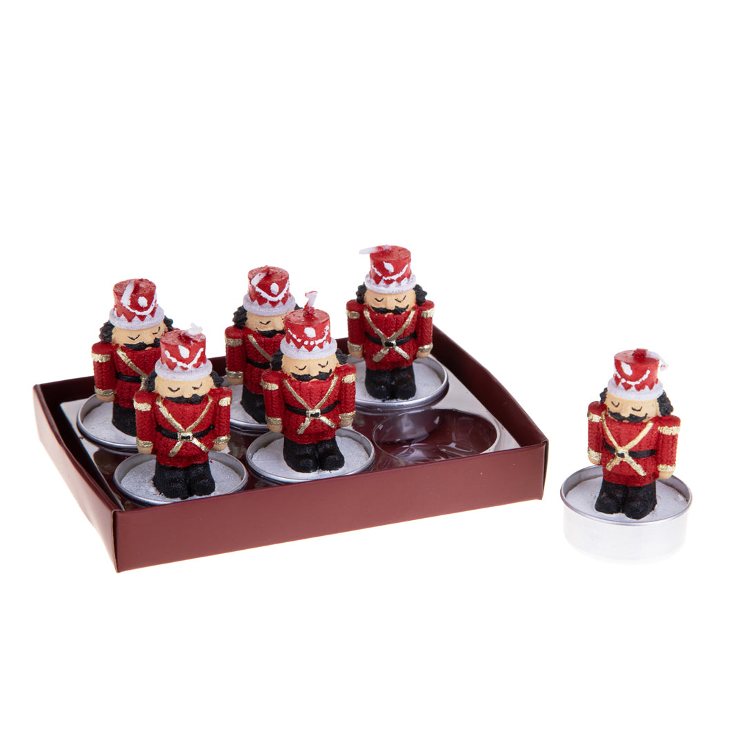 Tealight Schiaccianoci 6 Pz • 6,5 cm