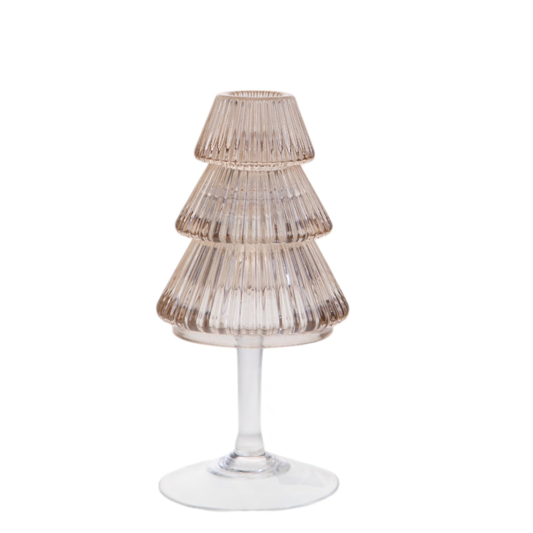Pezzi 6 • PortacandelaAlbero • H 16 cm