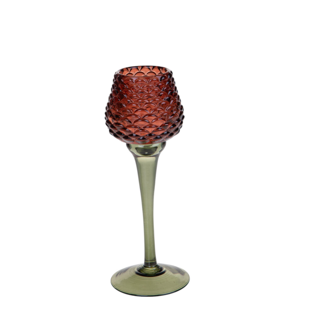 Portacandelacalice pigna • H 21,1 cm