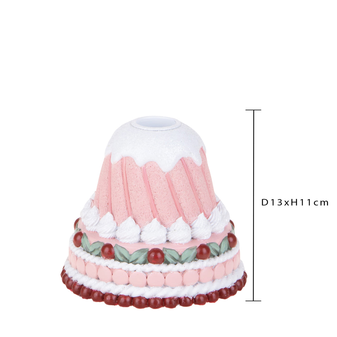 P/candele torta 3x13x • H 11 cm