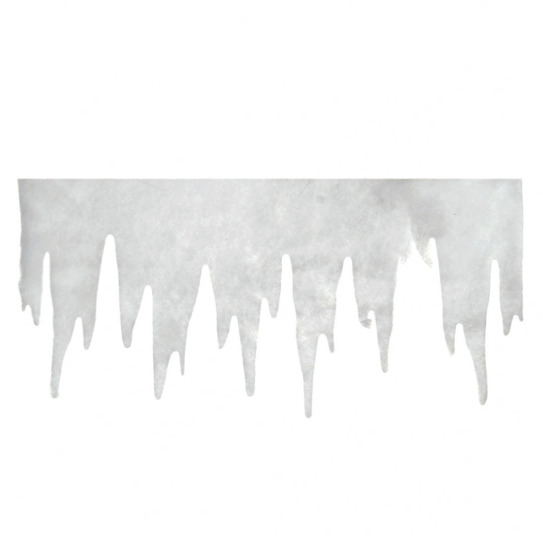 6 Pezzi • Festone Ghiaccio • 25 cm