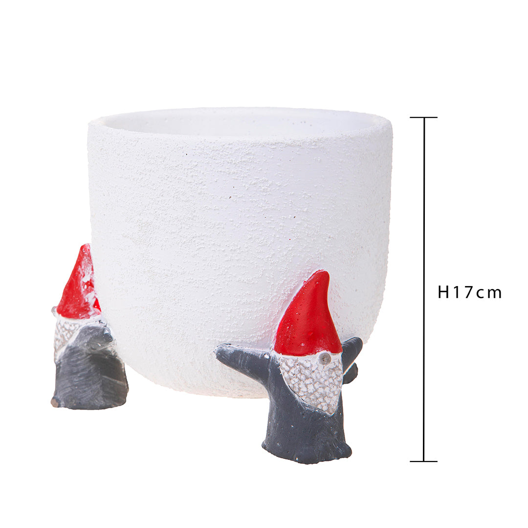 Cachepot con elfi • 20 cm