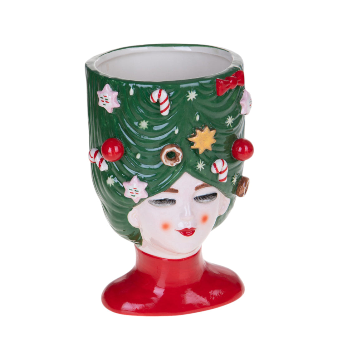 Cachepot regina natale • H 36 cm