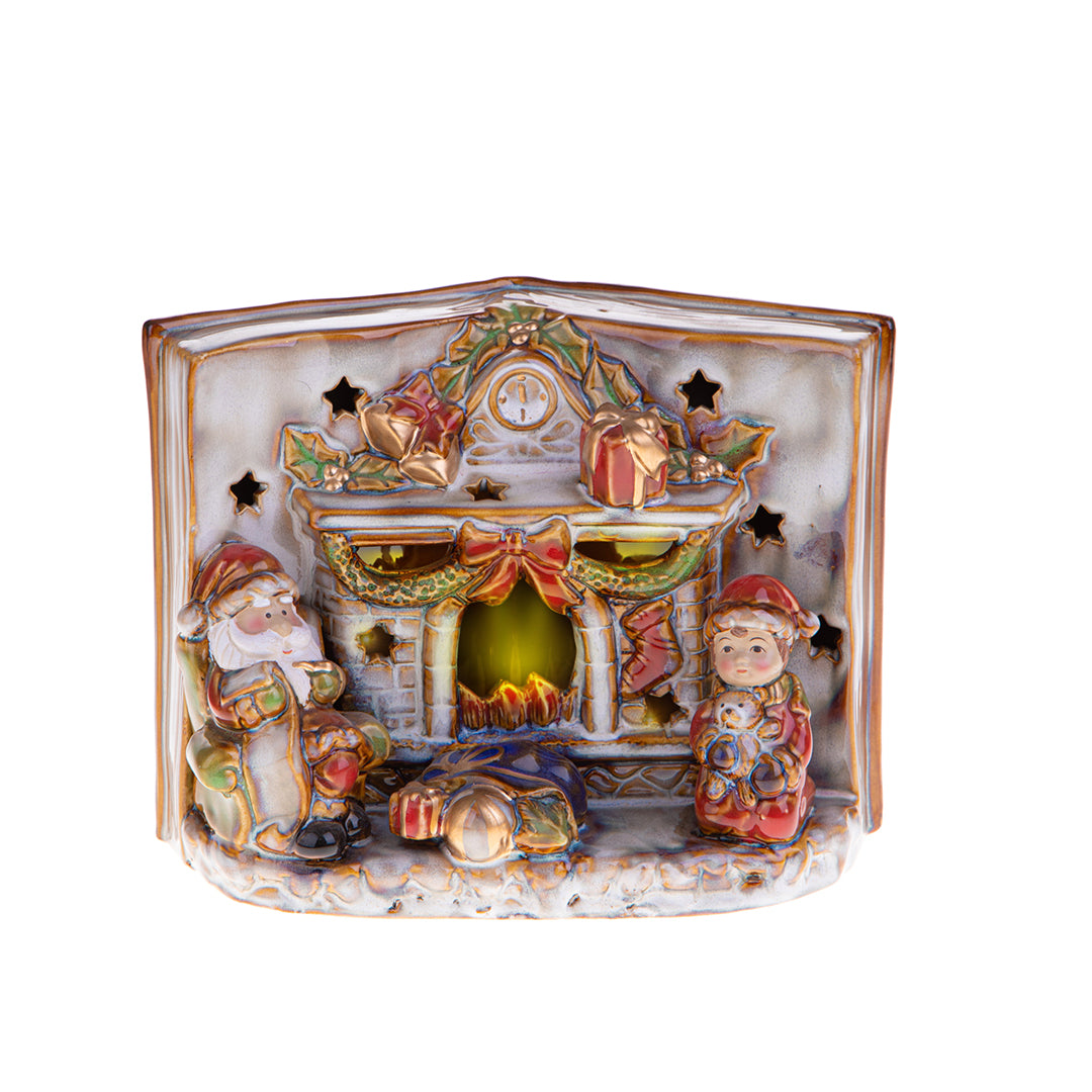 Libro di natale con led • 24 cm