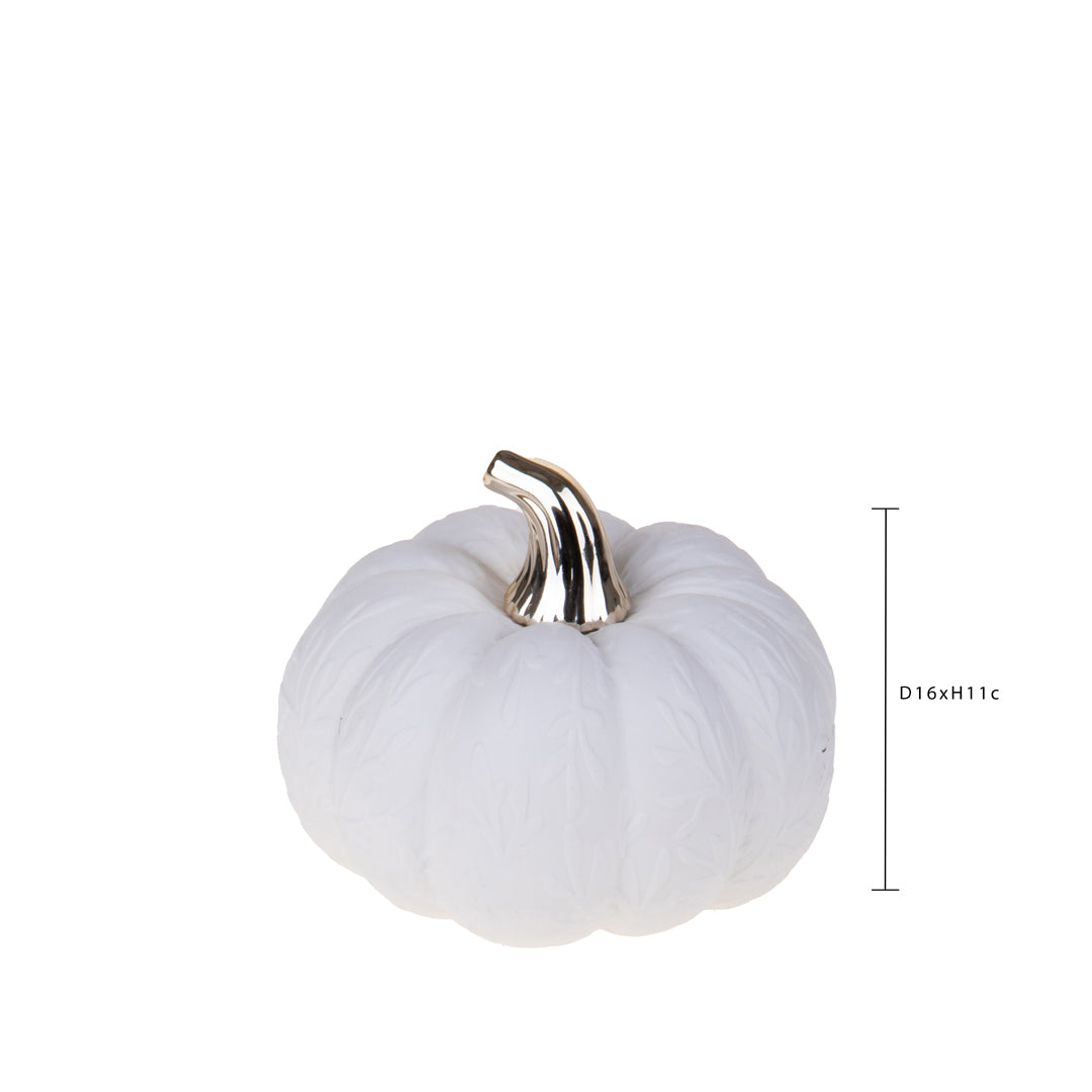 2 Pezzi • Zucca con Led • 11,7 cm