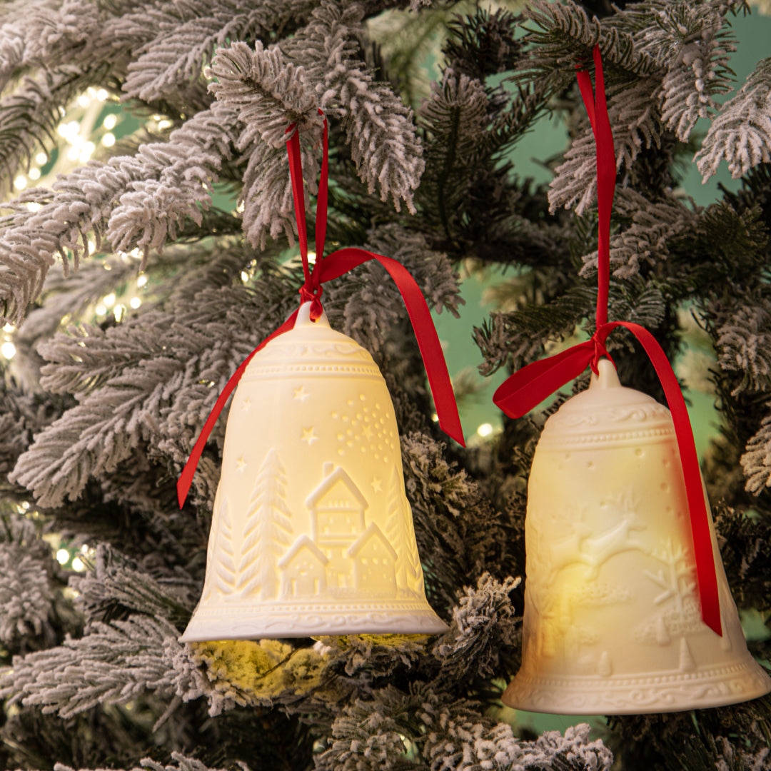 2 Pezzi • Campana con Led • 13 cm