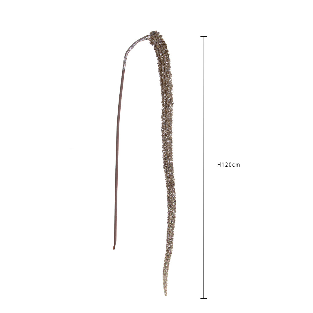 Pezzi 12 • RamoAmaranthus con dots • H 120 cm