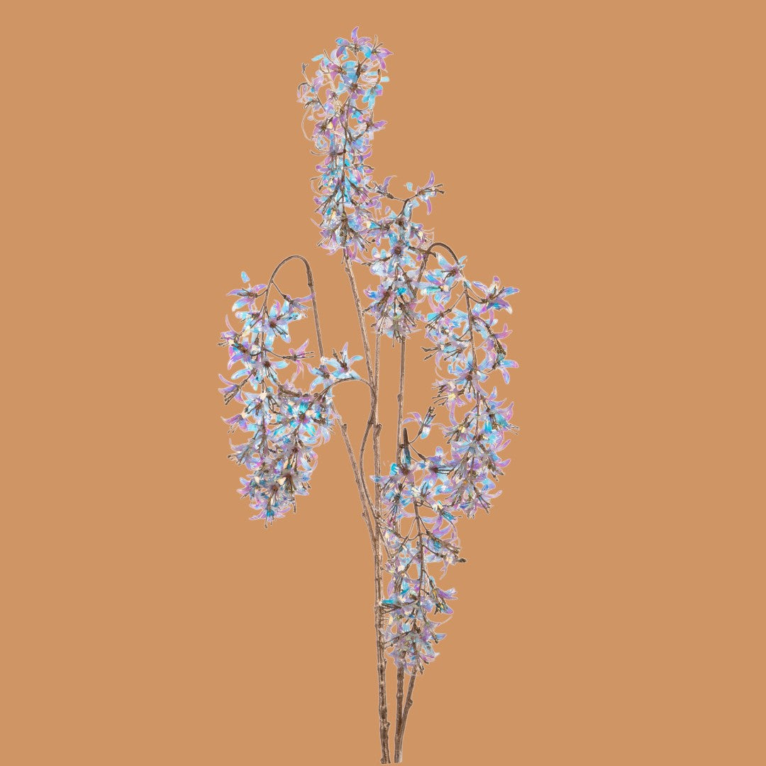 Pezzi 6 • Ramo glicine • H 133 cm
